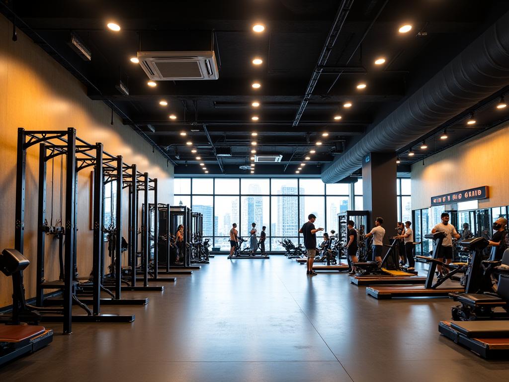 Ginto Grind gym facility sa Makati